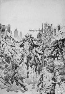 CIMOC # 9 Portada HOMBRE. Jose Ortiz & Antonio Segura