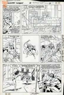 Paul Ryan Sam de La Rosa - Squadron Supreme #10 Pg 31 (Marvel, 1986) Squadron Deaths!