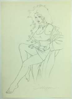 Baldazzini, Roberto | Original illustration Pin Up | Catawiki