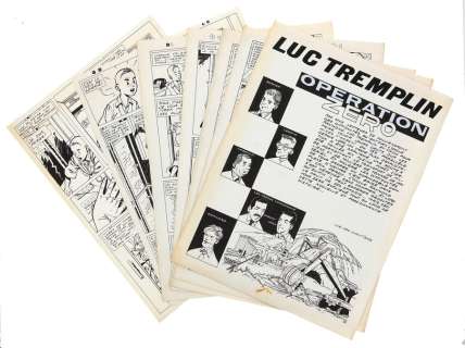 Craenhals | Luc Tremplin, planches n°1 à 46 (récit… | Millon