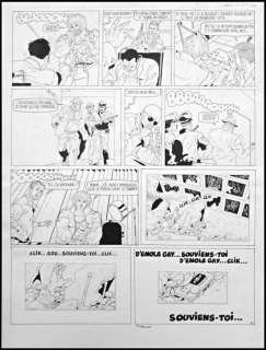 Renaud | Planche originale (p.45)  - Jessica Blandy T2  - La maison du Dr Zack  - (1987) | Catawiki