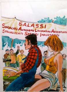 Manara, Milo | Original Cover Art ’Il Montatore’  - (1978) | Catawiki