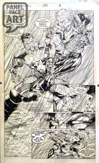 Tom Raney - Uncanny X-Men 292 Page 4 Splash