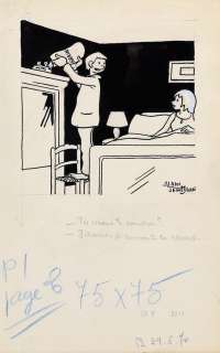 Saint-Ogan | Tu viens te coucher ?, illustrations à l’encre… | AZ auction