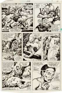 John Buscema and Ernie Chan Conan the Barbarian #103 Story Page 6 Original Art (Marvel Comics, 1979) | Heritage