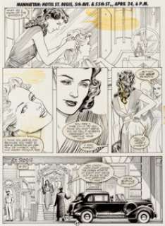 Michael Kaluta and Russ Heath Marvel Graphic Novel:The Shadow Page 28 Original Art (Marvel, 1988).  Kaluta’s - | Heritage