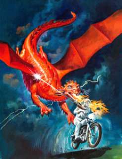 George Wilson Boris Karloff Tales of Mystery #34 Cover Painting Original Art (Gold Key, 1971). Take a flying, - | Heritage