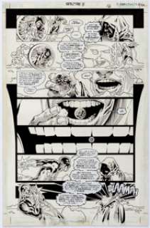 Craig Hamilton and Jim Royal The Spectre #5 Page 16 Original Art (DC, 2001). Former Green Lantern Hal Jordan -