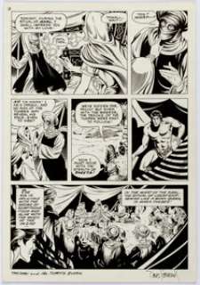 Mike Royer and Dave Stevens Tarzan Weekly #6 (July 16th) Story Page 9 Original Art (Byblos Productions, 1977). - | Heritage