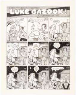 Jay Lynch Bijou Funnies #5 Complete 1-Page Story Original Art (Kitchen Sink Press, 1970). A brilliant piece of - | Heritage