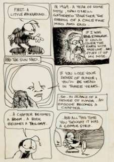 Dan O’Neill - Comic Page Original Art Group of 3 (c. late 1960s-70s). Trio of unrelated pages from Underground - | Heritage