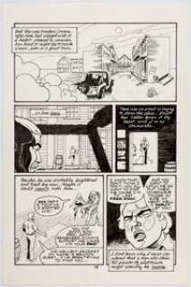 Marc Hempel and Mark Wheatley Jonny Quest #20 Pages 15 and 16 Original Art (Comico, 1988). An unarmed Doctor -
