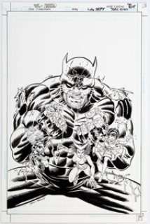 Mike Zeck and Jerry Ordway JSA: Classified #14 Cover Original Art (DC, 2006).... (Total: 2 Original Art) | Heritage