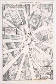 Dick Dillin and Sid Greene Justice League of America #73 Splash Page 20 Original Art (DC Comics, 1969).... | Heritage