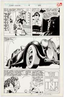 John Byrne and Bob Wiacek The Sensation She-Hulk #4 Story Page 22 Original Art (Marvel, 1989).... | Heritage