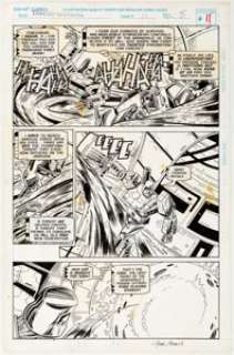 Manny Galan, Jim Amash, and Marie Severin Transformers: Generation 2 #3 Story Page 8 Original Art (Marvel, 1994)....
