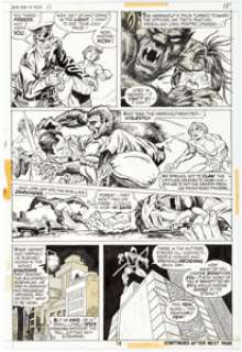 Gil Kane and Tom Sutton Werewolf by Night #11 Story Page 12 Original Art (Marvel, 1973).... | Heritage