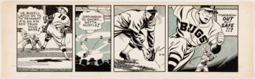 Ray Gotto Ozark Ike Daily Comic Strip Original Art dated 9-15-48 (King Features Syndicate, 1948)....