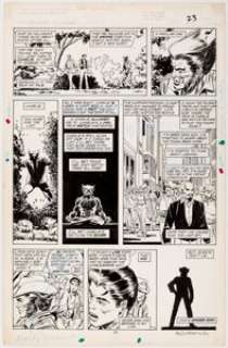 Mark Bright and Al Williamson Spider-Man vs. Wolverine #1 Story Page 23 Original Art (Marvel, 1990).... | Heritage