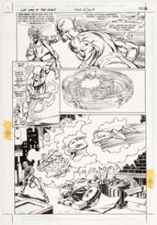 Gil Kane, Joe Staton, and Tom Palmer Life Story of the Flash Story Page 22 Original Art (DC, 1997).... | Heritage