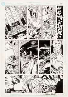 Grant Miehm and Terry Beatty Secret Origins #45 Story Page 23 Blackhawk Original Art (DC, 1989)....