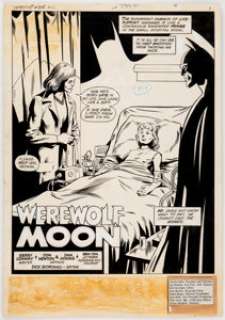 Don Newton and Dan Adkins Detective Comics #505 Story Page 1 Original Art (DC, 1981).... | Heritage