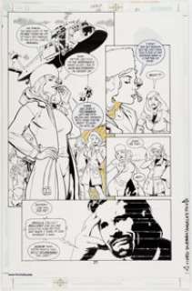  - Yanick Paquette and Mark Lipka Codename: Knockout #12 Story Page 21 Original Art (DC, 2002)....