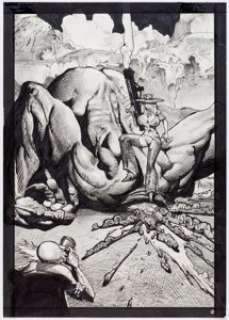 Simon Bisley Fistful of Blood Splash Page 94 Original Art (Heavy Metal, 2002).... | Heritage