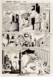 Kerry Gammill and Mike Esposito Marvel Team-Up #127 Page 9 Original Art (Marvel, 1983).... | Heritage