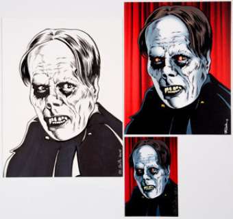  - Jeff Smith (JE Smith) Phantom of the Opera Original Illustration (2014)....