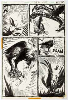 Ric Estrada and Joe Kubert Army at War #282 Story Page 10 Original Art Panel Page (DC Comics, 1975). ... | Heritage