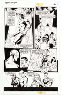  - Joe Phillips and Jasen Rodriguez Secret Origins 80-Page Giant #1 Page 20 Original Art (DC, 1998)....