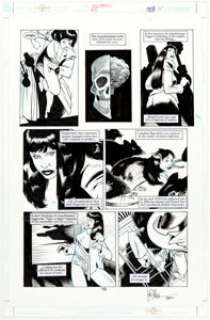  - Kelley Jones, Jason Moore and Cameron Stewart The Crusades #5 Original Art (DC Comics, 2001)...