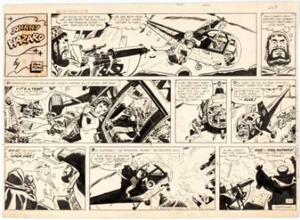 Frank Robbins Johnny Hazard Sunday Comic Strip Original Art dated 4-5-59 (King Features Syndicate, 1959). ... | Heritage