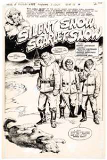 Nestor Redondo and Edgar Bercasio House of Mystery #287 Splash Page 1 Original Art (DC, 1980).... | Heritage
