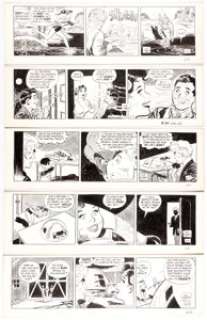 Bob Lubbers Long Sam Daily Comic Strip Original Art Group of 10 (United Feature Syndicate, 1957-1962).... (Total: 10 Original Art) | Heritage