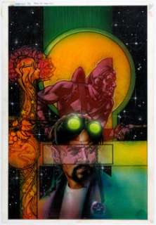 Tony Harris Starman #53 Cover Painting Original Art (DC Comics, 1999)...