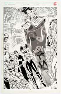Alan Davis and Mark Farmer Excalibur #48 Splash Page 20 Original Art (Marvel, 1992).... | Heritage