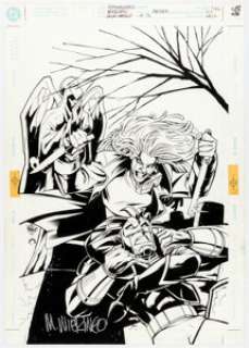 Mike Wieringo and Jason Martin Aztek: The Ultimate Man #3 Cover Original Art (DC, 1996).... | Heritage