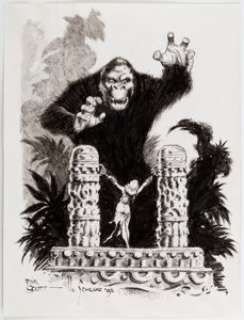 Mark Schultz - King Kong Specialty Illustration Original Art (1992).... | Heritage