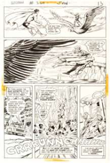 Curt Swan and Murphy Anderson Superman #260 Story Page 11 Original Art (DC, 1973). Superman and Valdemar of the - | Heritage