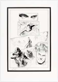 Alex Ross JSA Kingdom Come Special: Superman #1 Story Page 8 Original Art (DC, 2009)... | Heritage