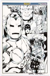 Barry Kitson And Karl Kesel | Avengers #5.1 Splash Page 5 Original Art (Marvel, 2017). | Heritage