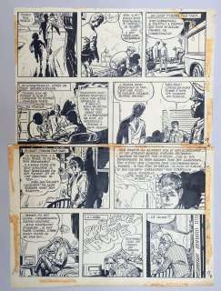 JIJE  - Valhardi  - Planche 17 de l’album L’affaire Barnes édité par Dupuis en 1960 [...] | Vermot et Associés