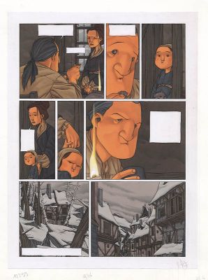 Jean-Christophe Thibert | Le Marteau des sorcières - Warul (T.1) - Planche originale n°14 | Daniel Maghen