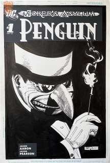 Jason Pearson - Joker‘s Asylum: Penguin #1 Cover (Dc, 2008)