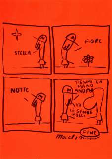 MAICOL & MIRCO, Stella (homage to Andrea Pazienza) - Unique page | Art-Rite