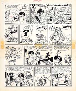 Greg | Toutsy, planche n°6 à l’encre de Chine et… | AZ auction