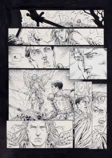 Swolfs | Légende, planche n°23 à l’encre de Chine et… | AZ auction