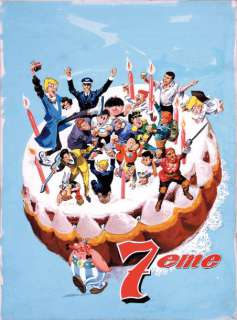 Parras | PILOTE N°7. illustration de couverture pour le 7ème recueil de ce | Coutau Bégarie